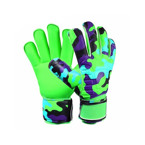 Nouveaux gants de gardien de but professionnel avec protecteur de doigt gants de gardien de but pour enfants adultes entraînement de Football lisse en Latex épais - Product Image 4