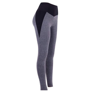 Vente en gros de leggings de gym taille haute pour femmes CDP Design Leggings de yoga taille élastique fabriqué en cristal Spandex/Nylon solide taille moyenne - Product Image 2