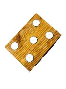 Exclusivo Soporte de Madera Ecológico para Velas de Té Personalizado - Product Image 4