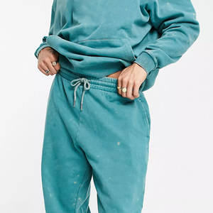 Chándal lavado con ácido para hombre, conjuntos de 2 piezas, Sudadera con capucha + Pantalones con cordón, sudaderas con capucha para hombre, ropa informal para hombre, chándal - Product Image 4