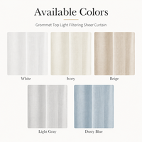 Rideaux Transparents Modernes en Tulle Polyester Personnalisables Jour et Nuit, Électriques Télécommandés, Luxe pour la Maison, Motif Floral, Intégrés Toutes Saisons