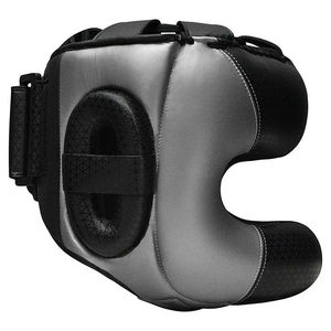 Protection de tête de boxe et de taekwondo professionnelle de haute qualité, personnalisée avec un logo imprimé, en PU modulaire, imperméable, respirante et légère - Product Image 4