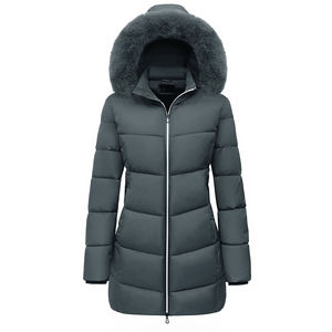 Meilleure vente veste tissée à capuche respirante avec broderie pour femmes design haut de gamme qualité supérieure nouveauté OEM marque personnalisée - Product Image 2