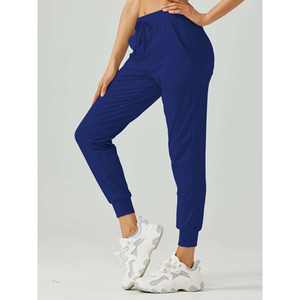 กางเกงสเวตเตอร์และกางเกงขายาวมีสไตล์สำหรับผู้หญิงกางเกงเรียกเหงื่อระบายอากาศได้ดีและใส่สบาย - Product Image 5