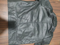 Vente en gros de veste en cuir véritable à col élégant Vestes coupe-vent haut de gamme pour hommes Vestes en peau de mouton à fermeture éclair Fabricant