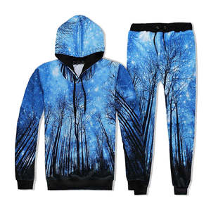 Ropa informal con estilo personalizada para hombre Trajes de chándal Estilo callejero Patrón sólido transpirable para el invierno - Product Image 4