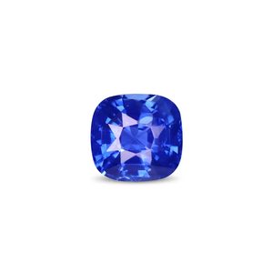 พลอยไพลินสีน้ำเงินทรงเหลี่ยม (1.1 กะรัต 10 มม. ผ่านการอบความร้อน) - Product Image 1