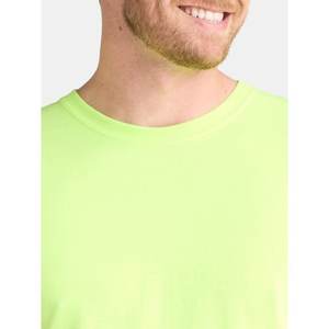 100% coton hommes T-shirt décontracté doux Fitness été mince T-shirts hommes maison vêtements col rond manches courtes solide T-shirt pour hommes - Product Image 2