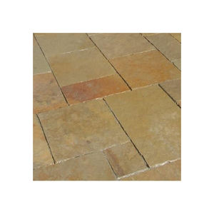 Un fabricant indien propose des carreaux de calcaire poli de conception moderne de taille personnalisée pour les applications extérieures de villas - Product Image 1