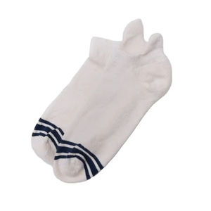 Chaussettes basses en coton doux respirant pour hommes femmes avec rayures anti-dérapant talon Tab No Show Chaussettes Chaussures décontractées Porter Style rétro - Product Image 1