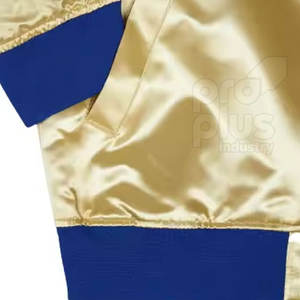 Veste en satin pour homme, légère et élégante, col montant, logo sur le devant, écologique, respirante, lisse, brillante, confortable pour un usage quotidien - Product Image 6