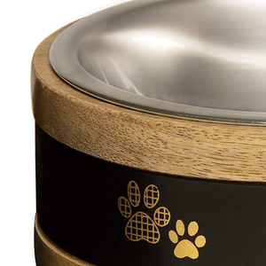 ชามและเครื่องให้อาหาร2024สำหรับสัตว์เลี้ยงทำจากสเตนเลสชามและเครื่องให้อาหารสัตว์เลี้ยงมาใหม่ - Product Image 2