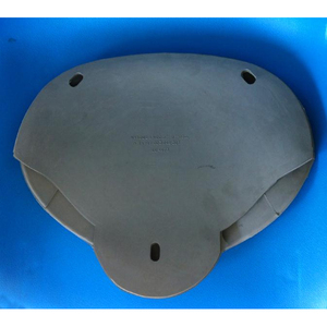 Funda de asiento individual gris para Lambretta LD francesa de 1954 a 1957 - Product Image 2