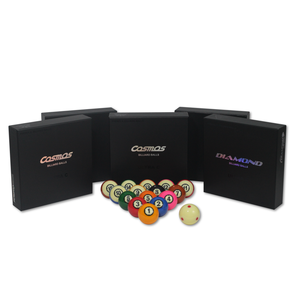 Billes de billard Diamond Pool Ultra-C TV Set 57,15 mm |   Édition Match TV |   16 balles |   Fabriqué en Corée |   Résine phénolique | - Product Image 2