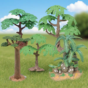 <span class=keywords><strong>Bosque</strong></span> árbol modelo hierba arbusto planta simulación juguete Brushwood matorral caja de arena juego Cactus Micro paisaje escena juguetes de construcción - Product Image 6