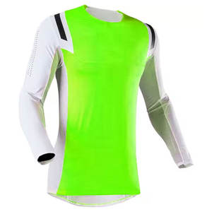 Vente en gros de chemises de course sublimées à manches longues pour hommes coupe-vent imprimé MX Gear vêtements de course pour auto et moto - Product Image 4
