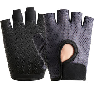 Guantes de Ciclismo de medio dedo transpirables con diseño personalizable para hombre, guantes profesionales personalizados para guantes de ciclismo - Product Image 3