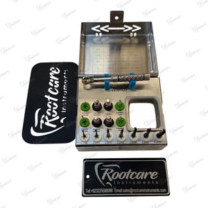 Kit Profesional de 16 Piezas para Cirugía Dental Rootcare, Fresas de Acero para Implantes, Kits de Fresas con Trinquete/Atornillador Hexagonal, Instrumentos Manuales - Product Image 6