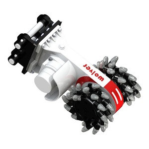 Vibrador de Alta Frecuencia, Rompedor Hidráulico de un Solo Eje, Trituradora de Roca, Cortadores Rotatorios, Excavadora de Tambor para Minería - Product Image 1