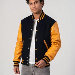 Custom Varsity Jacket Letterman Plus Size Varsity Jacket Hombre Winter Vintage School College Chaquetas de hombre Abrigo - Product Image 1