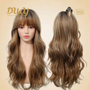 Loni-Best Seller DWY MiraScalp Long Wave Versatile for Babe Light Glueless Synthetic <b>Wig</b> 14 Inches High Quality Lace Transparent - Product Image 5