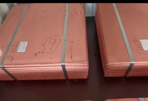 แผ่นแคโทดทองแดงหนาทำจากเหล็กสีแดง99.99% โรงงาน - Product Image 5