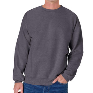 Sudadera de Cuello Redondo de Alta Calidad para Hombre, Manga Larga, Lisa, Personalizada, Sudadera Básica de Algodón Mezclado para Hombre, Disponible en Todas las Tallas - Product Image 1