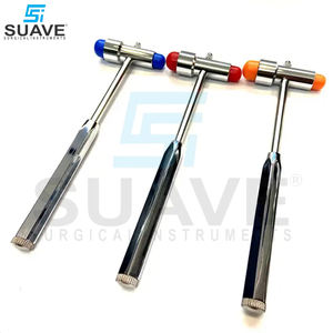 Nuevo martillo de percusión para reflejos médicos neurológicos de acero inoxidable, martillo Buck para reflejos de diagnóstico de SUAVE SURGICAL INSTRUMENTS - Product Image 1