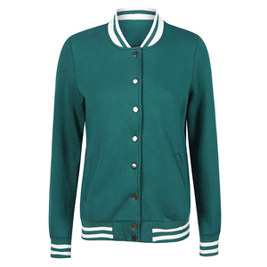 Chaqueta Universitaria de Manga Larga para Mujer, Estilo Nuevo, Impermeable, Servicio OEM, Diseño Personalizado al por Mayor, Lisa, Bordada - Product Image 5