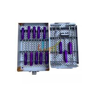 Instruments professionnels de retrait de ciment, ensemble d'élévateurs fémoraux, outils orthopédiques en acier inoxydable de qualité médicale, certifiés CE - Product Image 6