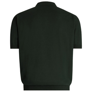 T-shirt polo à manches courtes pour homme Poignets côtelés de haute qualité à séchage rapide Logo personnalisé brodé sur un tricot - Product Image 6