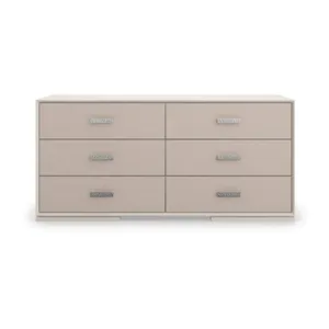 Comò Caracole Classic Silver Lining: Finitura Luminosa, Silhouette Raffinata - Product Image 3