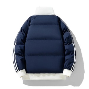 แจ็กเก็ตขนเป็ดแบบวินเทจสำหรับผู้หญิง, เสื้อโค้ทบุคอปกแบบมีซิปสำหรับฤดูใบไม้ร่วงและฤดูหนาว - Product Image 2