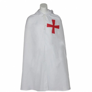 Nouvel Arrivage 2026 – Manteau de Commanderie des Chevaliers Templiers de Qualité Supérieure, Broderie Manuelle, Tissu Durable et Personnalisable - Product Image 2