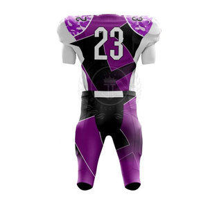 Nuevo Uniforme de Fútbol Americano Transpirable de Manga Corta, Uniforme de Equipo Masculino Personalizado al por Mayor - Product Image 2