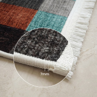 Tapis d'alimentation pour animaux de compagnie Yakut moderne, rafraîchissant, antidérapant, lavable, doux, personnalisé pour chiens et chats, avec design à poils ras, OEM ODM