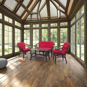 Juego de Muebles de Salón de Ratán, Diseño Moderno Antiguo, Bonanza, Elegante, con Cojín Rojo, Mesa de Centro No Plegable, para Villas - Product Image 2