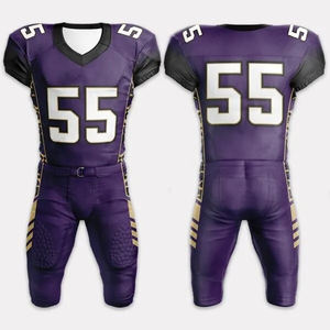 2025 marca personalizada Oem fútbol americano Jersey de alta calidad de talla grande adulto práctica uniforme XL tamaño mejor bordado - Product Image 3