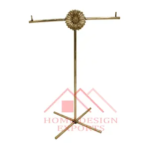 Gold Metal Jewelry Display Stands for Home Decorations 2024 New Arrival Metal Brass Golden Jewelry Stands for Home Decoration