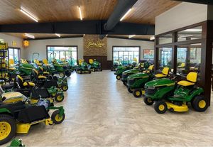 Cortacésped John Deere X950R con asiento, 25HP, 4 tiempos, caja recolectora, eléctrico 28V para tractor de jardín, corte de césped, bajo precio - Product Image 4