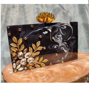 Party Handmade New Model <b>Handbags</b> Women Bags Ladies Metal Bags Women <b>Handbags</b> Ladies Mini Bags Women at Wholesale Factory Price - Product Image 3