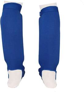 Remise Protège-tibia pour enfants noir jambe et cou-de-pied épais pour karaté Muaythai Taekwondo Grappling Fitness protège-tibias - Product Image 3