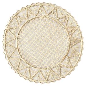 Coussinets chauffants faits à la main support de casserole sous-verres en rotin tissé à la main napperons en bambou tasse Base chargeur assiettes plats au prix de gros - Product Image 5