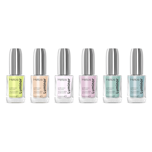 LUMINOR Vernis à ongles Cotton Candy Qualité supérieure Nail Art Rose pâle pailleté Code-barres 800307800200 HSET058 - Product Image 1