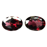 Grossiste GEMFORTE INC : Pierres précieuses naturelles en grenat rhodolite, facettées, multi-formes, rose/violet rouge, pour la fabrication de bijoux |