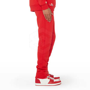 ชุดวอร์มขาบาดมีสไตล์สำหรับทุกร่างกาย100% ผ้าฝ้าย flared tracksuit กับเอวยางยืด - Product Image 5