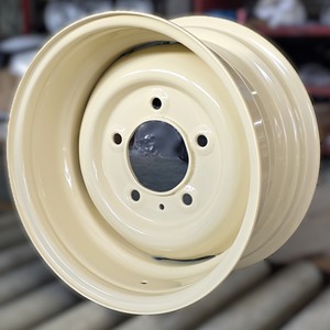Rin de Acero Raytop 16x8 5x165.1 ET0 Blanco Crema Ral1015, Rin de Acero Clásico 16x6.5 16x8 para Land Rover Defender 90 100 - Product Image 3