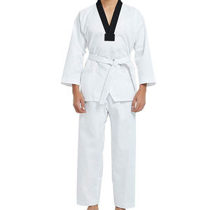 Uniforme de Taekwondo de Diseño Moderno, Hecho a Medida, de Alta Calidad OEM, 100% Algodón Elástico, Transpirable y Ligero - Product Image 1