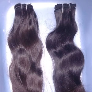 Mejor venta de la extensión del pelo el templo cabello humano Sin procesar cabello humano - Product Image 1