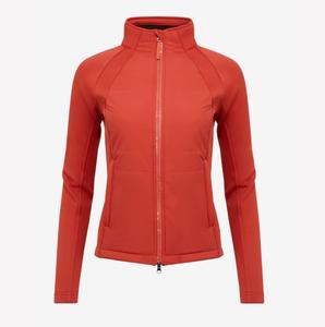 Joxar dames veste hybride respirant Plus Sienna hiver équestre équitation imperméable solide Polyester teint tricoté XL - Product Image 3
